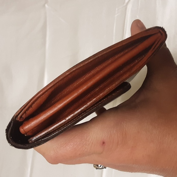 Authentic Louis Vuitton Long Leather Monogrammed Wallet Vintage - Picture 2 of 6